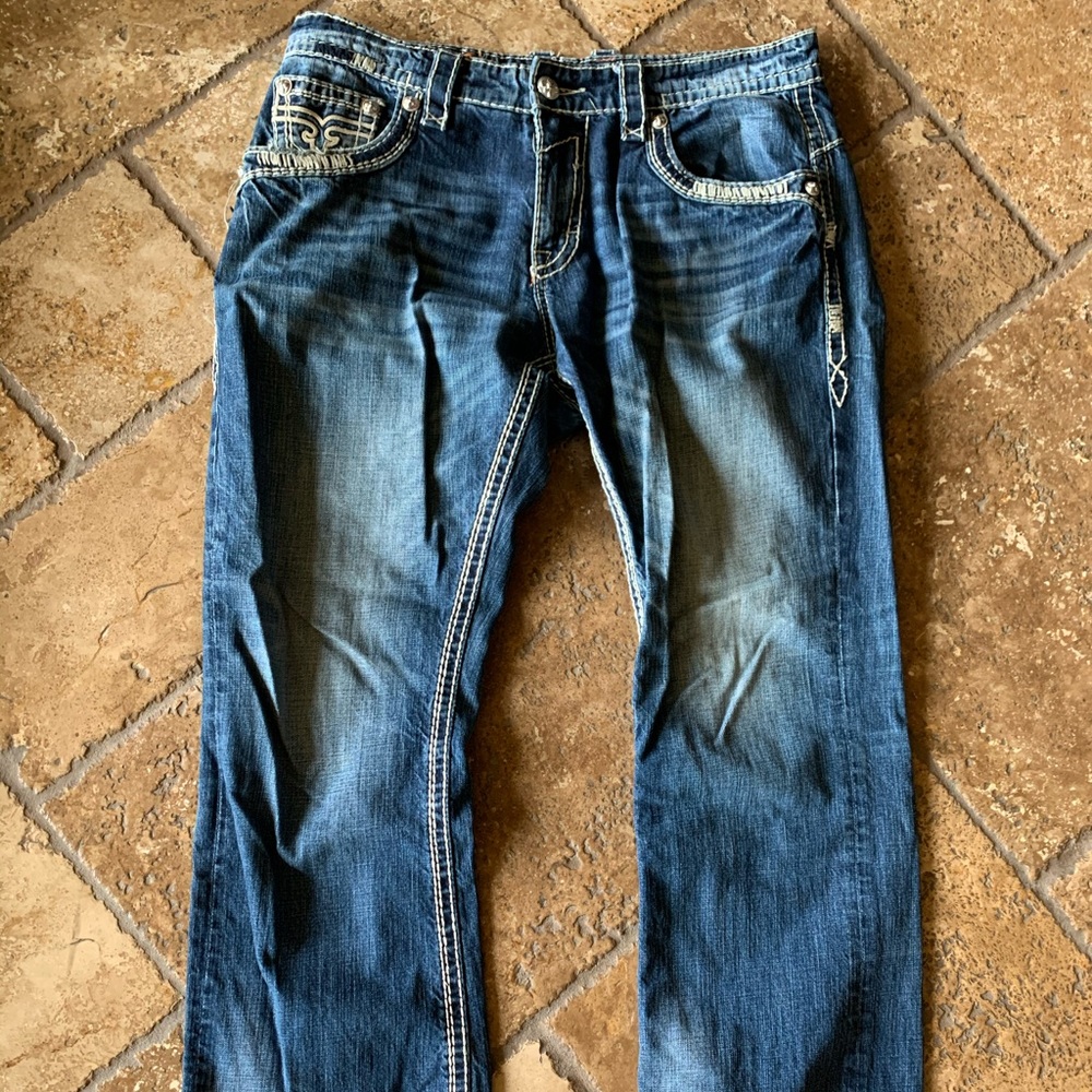 Rock Revival Sean Relaxed Straight Jean
